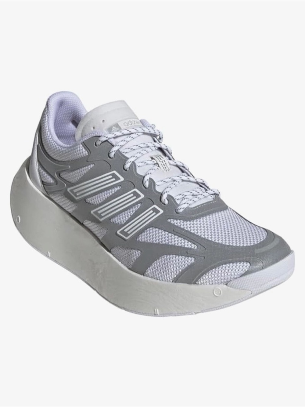 adidas Women’s White & Gray Platform Sneakers Size 9
